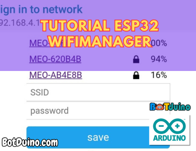 tutorial esp32 wifimanager
