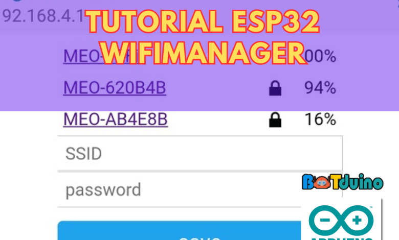 tutorial esp32 wifimanager